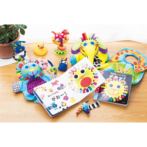 サッシー Sassyのあかちゃんえほん がおー！ | 激安の新品・型落ち
