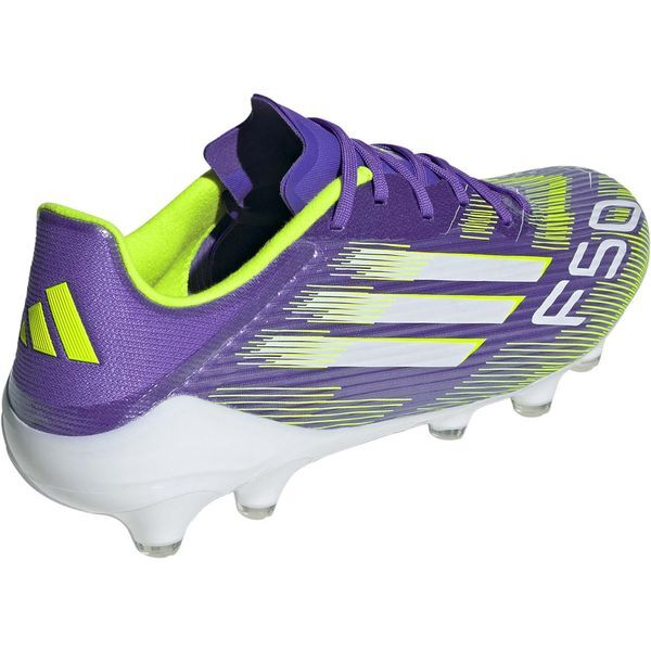  F50 サッカーシューズ スパイク パープル ADIDAS サッカースパイク F50 リーグ HG/AG パープル 25.0cm JQ8677