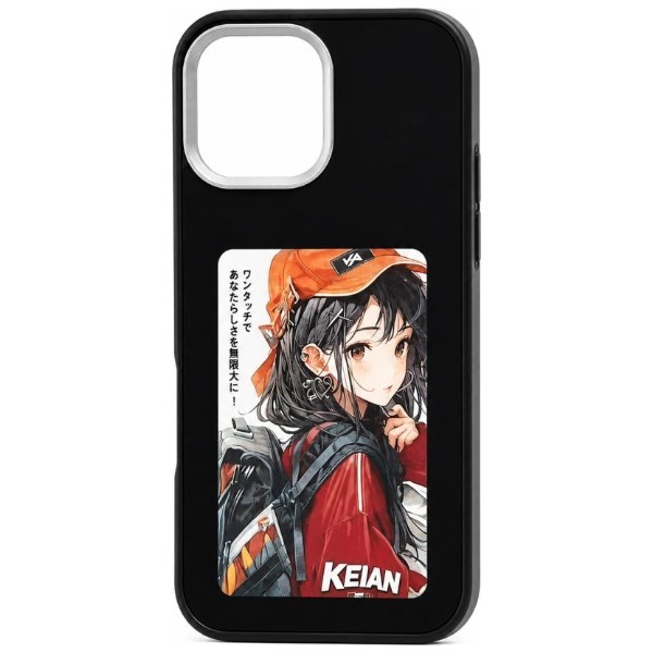 keian �X�}�[�g�L�����o�XAI�P�[�X AIKCASE-16-BK �u���b�N iPhone16�p