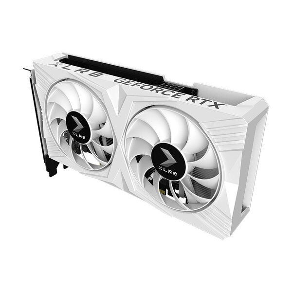 PNY VCG40608DFWXPB1-O ホワイト PNY GeFORCE RTX 4060 8GB XLR8