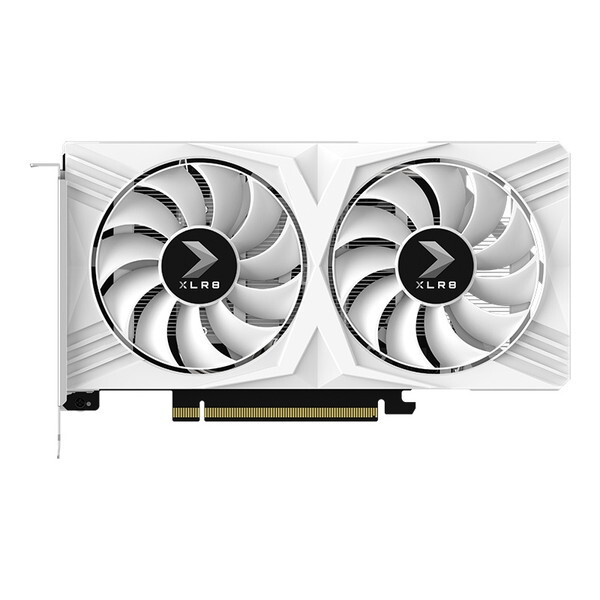 PNY VCG40608DFWXPB1-O ホワイト PNY GeFORCE RTX 4060 8GB XLR8