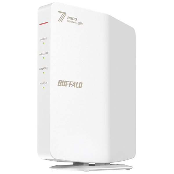 BUFFALO WSR3600BE4P-WH ホワイト AirStation [Wi-Fi 7(11be)対応