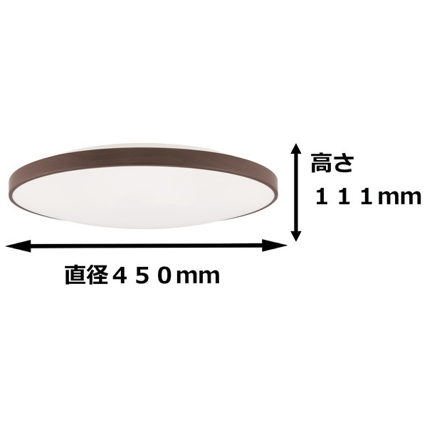 東京メタル工業 CEN6W-TM [洋風LEDシーリングライト (～6畳/調光/昼