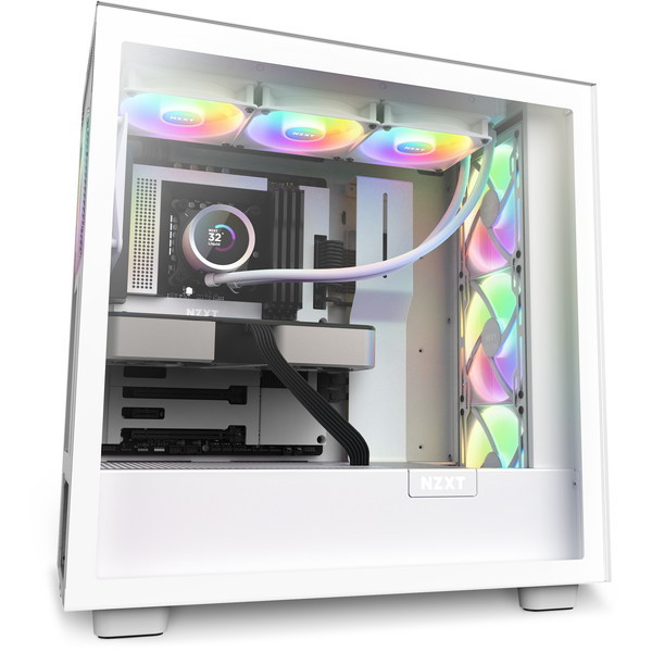 NZXT RL-KR360-W1 NZXT KRAKEN RGB 360 White RL-KR360-W1 [水冷一体型