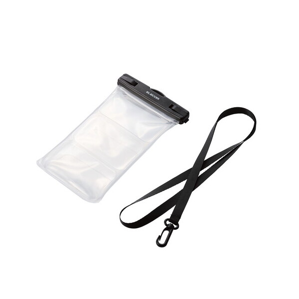 ELECOM P-WPST05BK hX}zP[X h|[` IPX8 ^b`\ FؑΉ (hP[X×1 V_[Xgbv×1) ubN