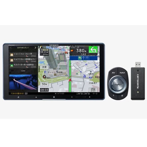 PIONEER AVIC-CQ912IV-DC LIMITED EDITION �J���b�c�F���A �T�C�o�[�i�r [9V�^/HD/TV/DVD/CD/Bluetooth/USB/SD/�`���[�i�[�EAV��̌^�������[�i�r�Q�[�V����]