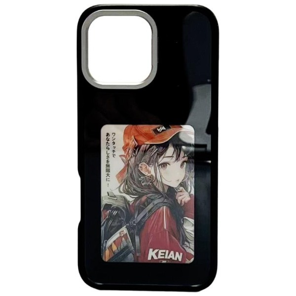 keian �X�}�[�g�L�����o�XAI�P�[�X AIKCASE-16PM-BK �u���b�N iPhone16ProMax�p