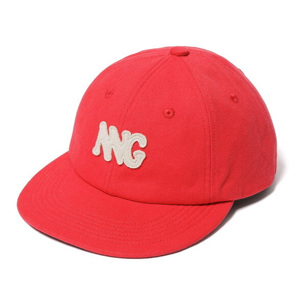 NANGA iK CANVAS NNG LOGO CAP RED FREE N2502-3A204A N0004839 [Lbv]