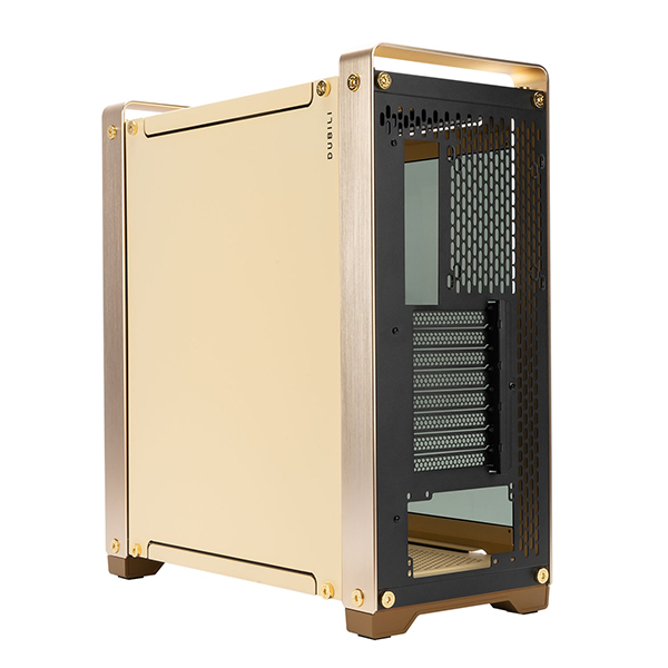 Abee PC ケース RS07 シャンパンゴールド Abee PC ケース RS07 シャンパンゴールド ヨドバシ.com - アビー