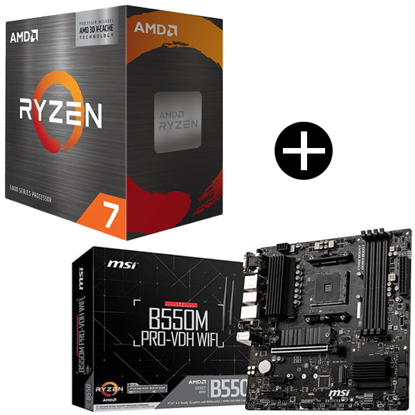 AMD Ryzen 7 5700X3D WOF W/O Cooler CPU + MSI B550M PRO-VDH WIFI  microATXマザーボード セット | 激安の新品・型落ち・アウトレット 家電 通販 XPRICE - エクスプライス (旧 PREMOA -  プレモア)