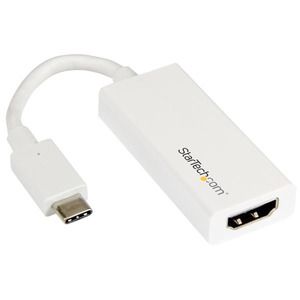 StarTech CDP2VGAW ホワイト [USB-C - VGA変換アダプタ] | 激安の新品