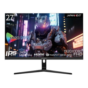 NEC LCD-E274FL-BK 27型3辺狭額縁VAワイド液晶ディスプレイ（黒色