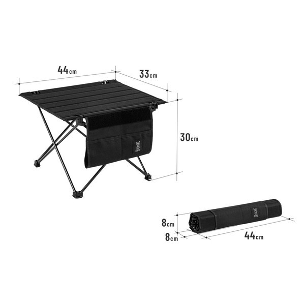 DOD TB1-031-BK ライダーズテーブルRX ブラック RIDER'S TABLE RX