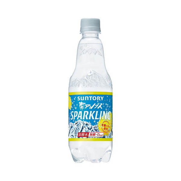 サントリー 天然水 スパークリングレモン ペット 500ml ×24