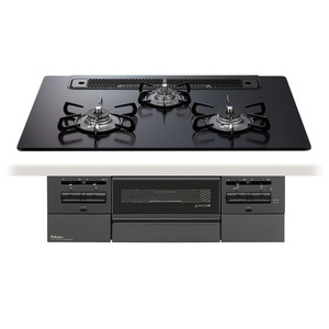 パロマ PD-743W-75GZ-13A マッティーブラック BRilliO ブリリオ Black