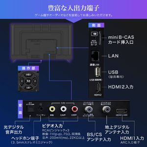 MAXZEN マクスゼン J50CHS06 [50型 地上・BS・110度CSデジタル フル