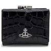 Vivienne Westwood ヴィヴィアン ウエストウッド 三つ折り財布 ブラック 51010018 L0039 N401 TRIFOLD WALLET BLACK 【並行輸入品】