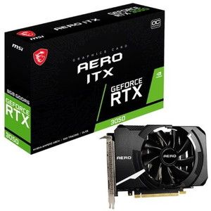 MSI GeForce RTX 3050 AERO ITX 8G OC [グラフィックボード MSI GeForce RTX 3050 AERO ITX 8G OC [グラフィックボード