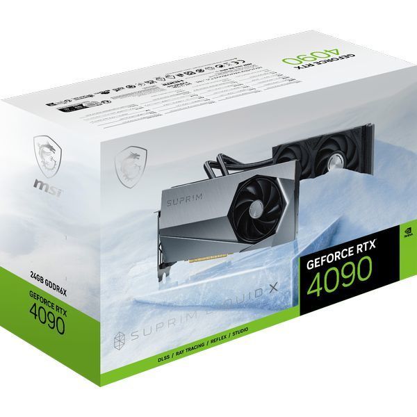 MSI GeForce RTX 4090 SUPRIM LIQUID X 24G [グラフィックボード 