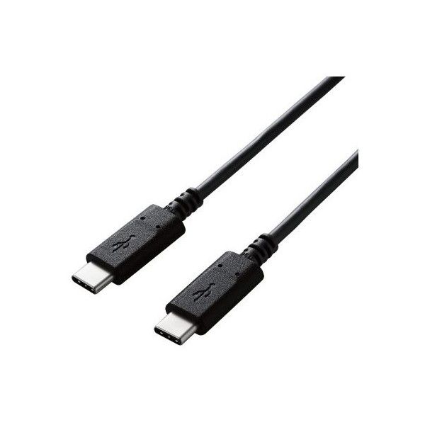 ELECOM U2C-CC20NBK2 USBP[u 2.0 ^CvC 2m Fؕi PDΉ 3Ao X}z ^ubg oCobe[ [d f[^] ubN RoHSwߏ(10)
