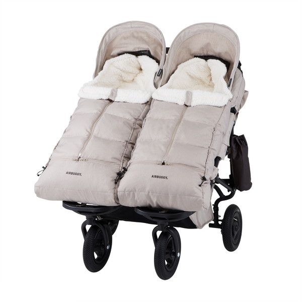 エアバギー フットマフ ダウン✴︎アースサンド AIRBUGGY エアバギー ダウンフットマフ ベーシックライン アースサンド