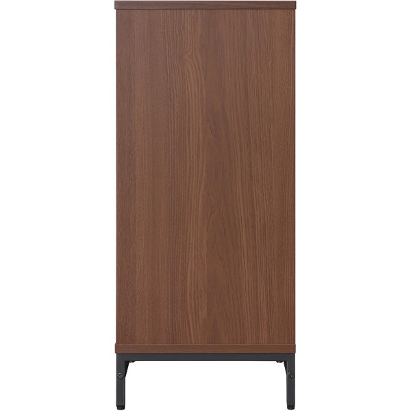 アイリス ユニットチェスト UCH-590 ウォールナット/ブラック 【公式通販】