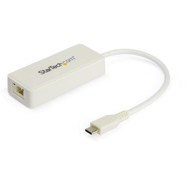 StarTech US1GC301AUW USB Type-C 有線LANアダプタ ホワイト USB-A