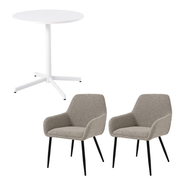 ���� LT-4931WH-47GY-3S �O���[ [�e�[�u��&�`�F�A3�_�Z�b�g]