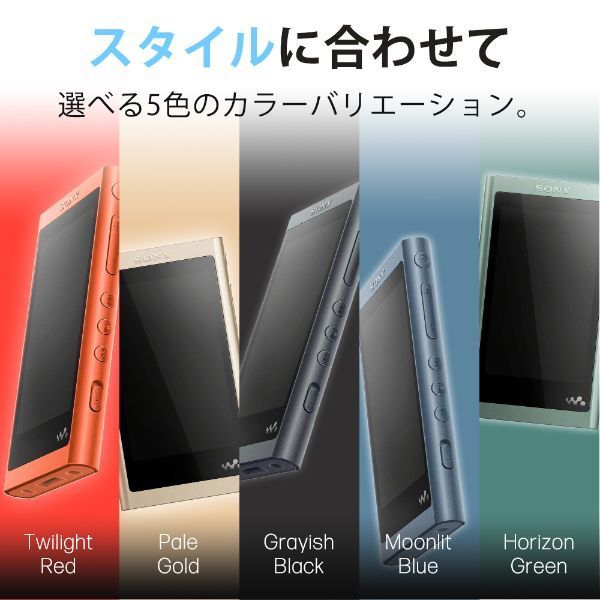 SONY NW-A55 グレイッシュブラック 16GB-