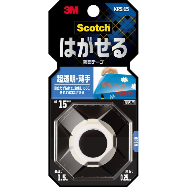 3M(X[G) XRb` ͂闼ʃe[v E 15mm×1.5m