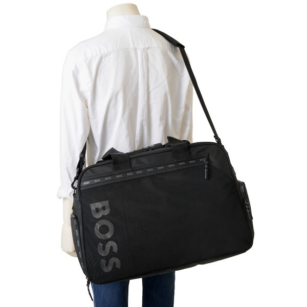HUGO BOSS ヒューゴボス ボストンバッグ ブラック 50548091 001