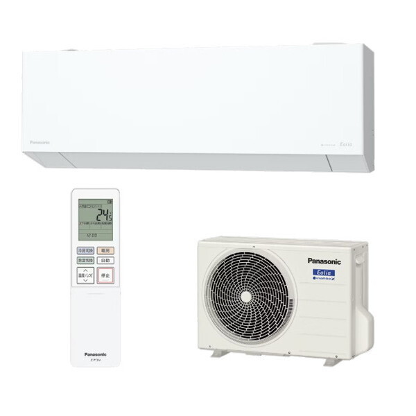 PANASONIC CS-225DEL-W ホワイト エオリア [ルームエアコン(主に6畳用 