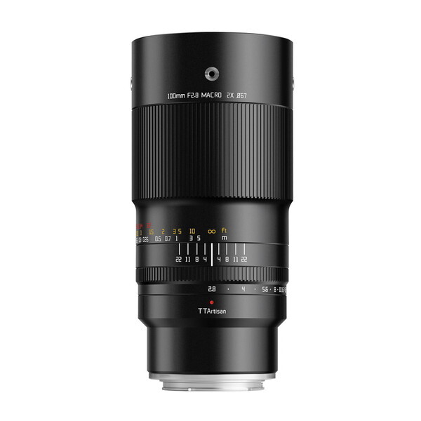 TTArtisan (w) TT-100F28M-E ubN 100mm f/2.8 MACRO 2X (\j[E}Eg) []}NY]