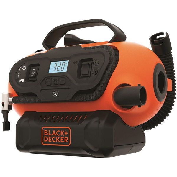 ブラック・アンド・デッカー（BLACK＆DECKER） INF18B 電動マルチ空気入れ ＆ BL1518NC リチウムイオンバッテリー(400mA 充電器セット) 激安の新品・型落ち・アウトレット 家電 通販 XPRICE エクスプライス (旧 PREMOA プレモア)