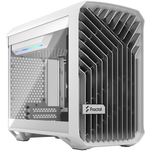 Fractal Design FD-C-TOR1N-03 ホワイト Torrent Nano White TG Clear