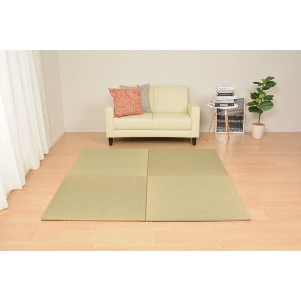  140166722 Ԃ̂łɂ u lG F6Zbg 82×82×1.5cm O[