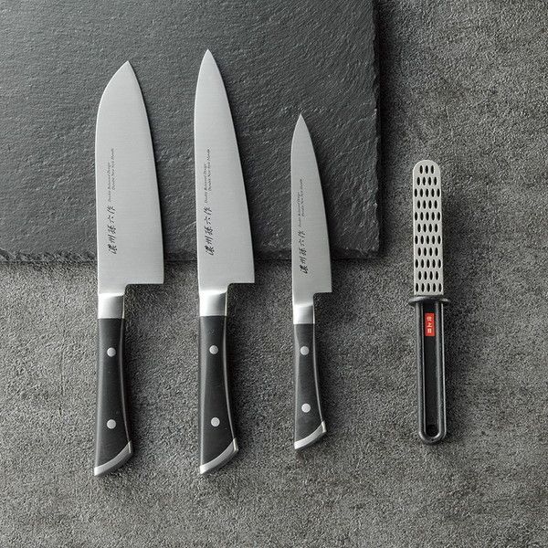 No.01257 包丁 中華包丁 武蔵国住水心子正盛 黒打 厚口 青鋼（A