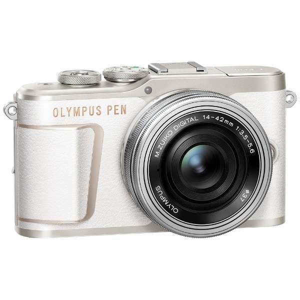 OLYMPUS E-PL10 EZ ダブルズームキット WHT ホワイト PEN シリーズ [デジタルミラーレス一眼カメラ (約1605万画素)]  激安の新品・型落ち・アウトレット 家電 通販 XPRICE エクスプライス (旧 PREMOA プレモア)