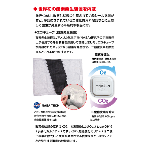 防災　火災避難用救命タオル　救煙くん　8個セット 楽天市場】救煙くん（火災避難用救命タオル）煙から身を守る避難