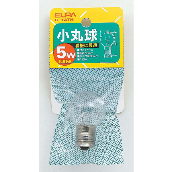 d G-127H [ۋ E17 5W (Md)]