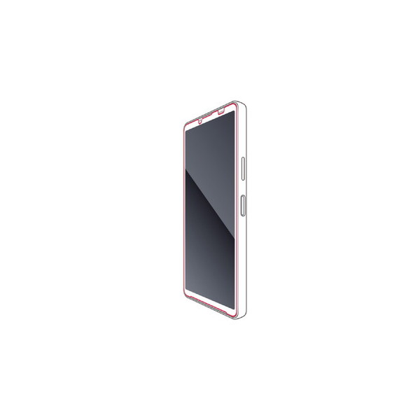ELECOM PM-X232FLFG Xperia 10 V SO-52D/SOG11 tB  R wh~ CAh~