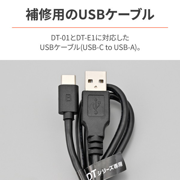 デイトナ D24668 インカム DT-01/E1用 補修品 USBケーブルType-C