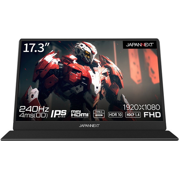 JAPANNEXT 15.8型タッチ対応 フルHD モバイルモニター 生産終了〉15.8
