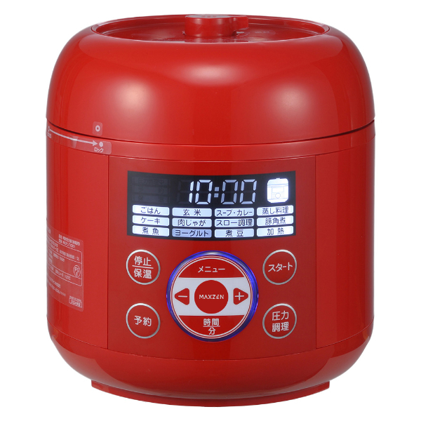 MAXZEN MEPC-TX301-RD ���b�h [�d�C���͓� (2L)]