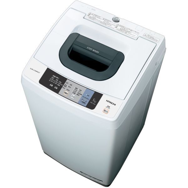 リユース】 アウトレット保証セット 日立 NW-50A [全自動洗濯機 (5.0kg 