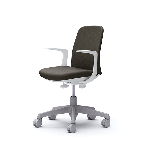 �y�[����45���z�I�J���� CD23EW FXW3 �_�[�N�u���E�� Lives Entry Chair [�I�t�B�X�`�F�A �f�U�C���A�[�� 5�{�r(�R���p�N�g�^�C�v) �z���C�g�{�f�B �E���^���L���X�^�[�^�C�v]