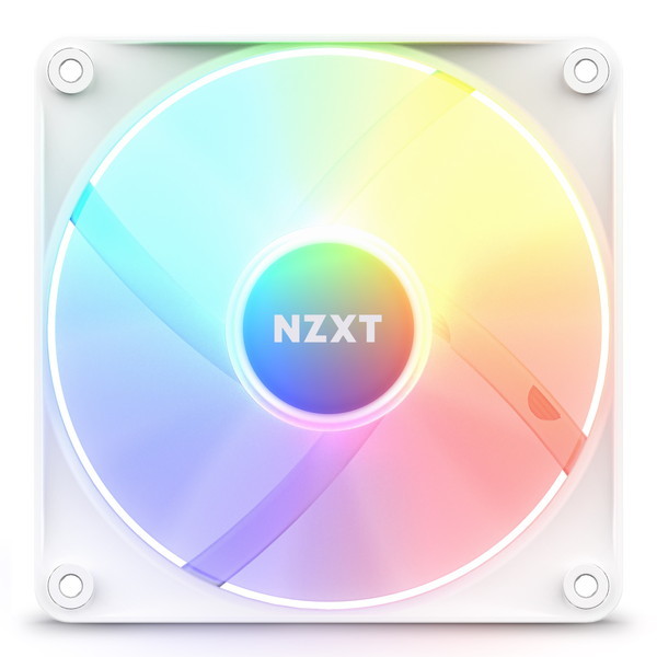 NZXT RF-C12TF-W1 ホワイト F120 RGB CORE TRIPLE PACK & RGB Lighting