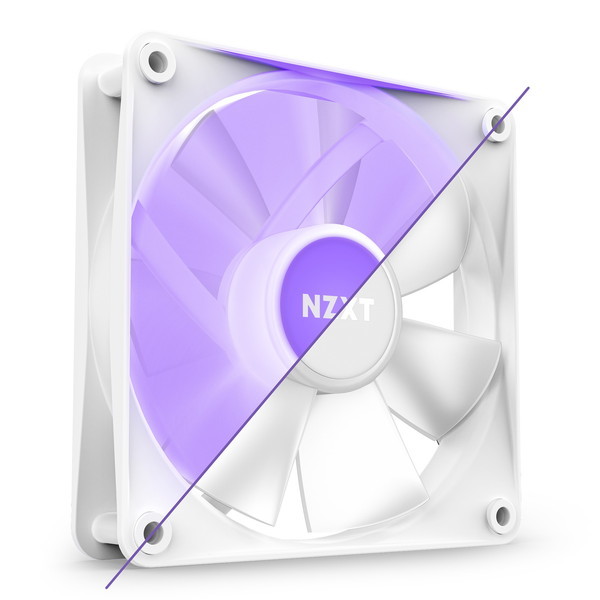 NZXT RF-C12TF-W1 ホワイト F120 RGB CORE TRIPLE PACK & RGB Lighting