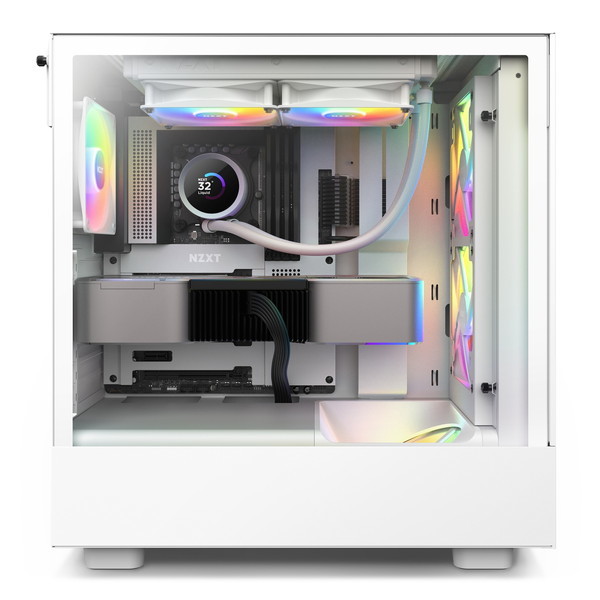 NZXT RF-C12TF-W1 ホワイト F120 RGB CORE TRIPLE PACK & RGB Lighting