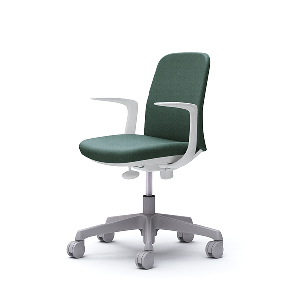 �y�[����45���z�I�J���� CD23EW FXW5 �_�[�N�O���[�� Lives Entry Chair [�I�t�B�X�`�F�A �f�U�C���A�[�� 5�{�r(�R���p�N�g�^�C�v) �z���C�g�{�f�B �E���^���L���X�^�[�^�C�v]